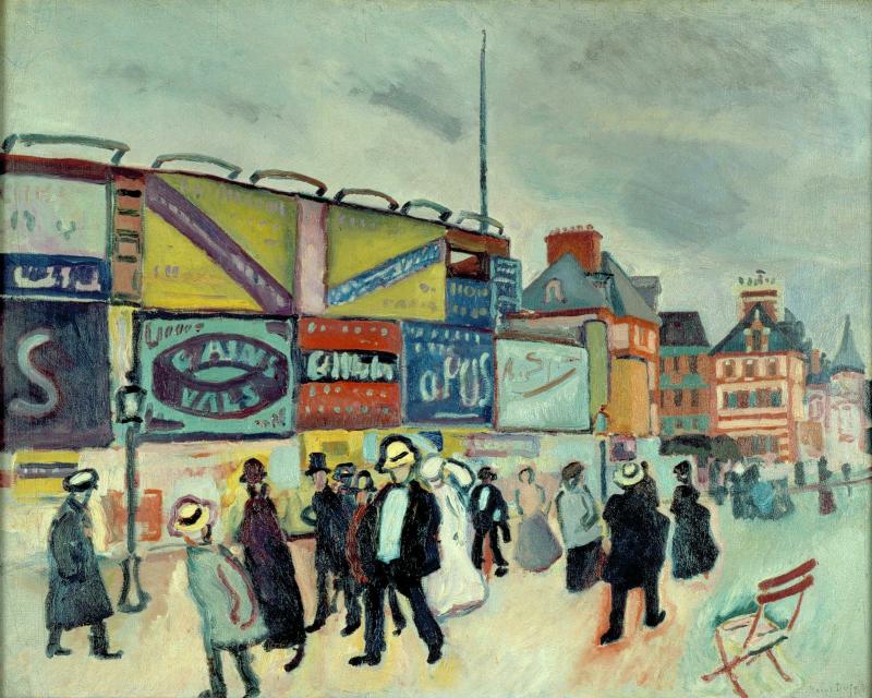 Raoul Dufy, Les Affiches à Trouville 1906 