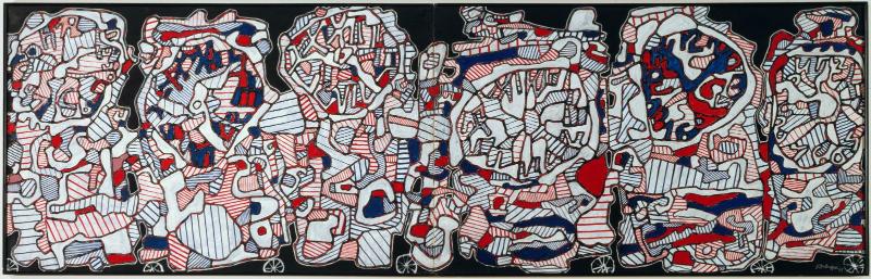 Jean Dubuffet, Le Train de pendules 24 avril 1965 - 28 avril 1965 