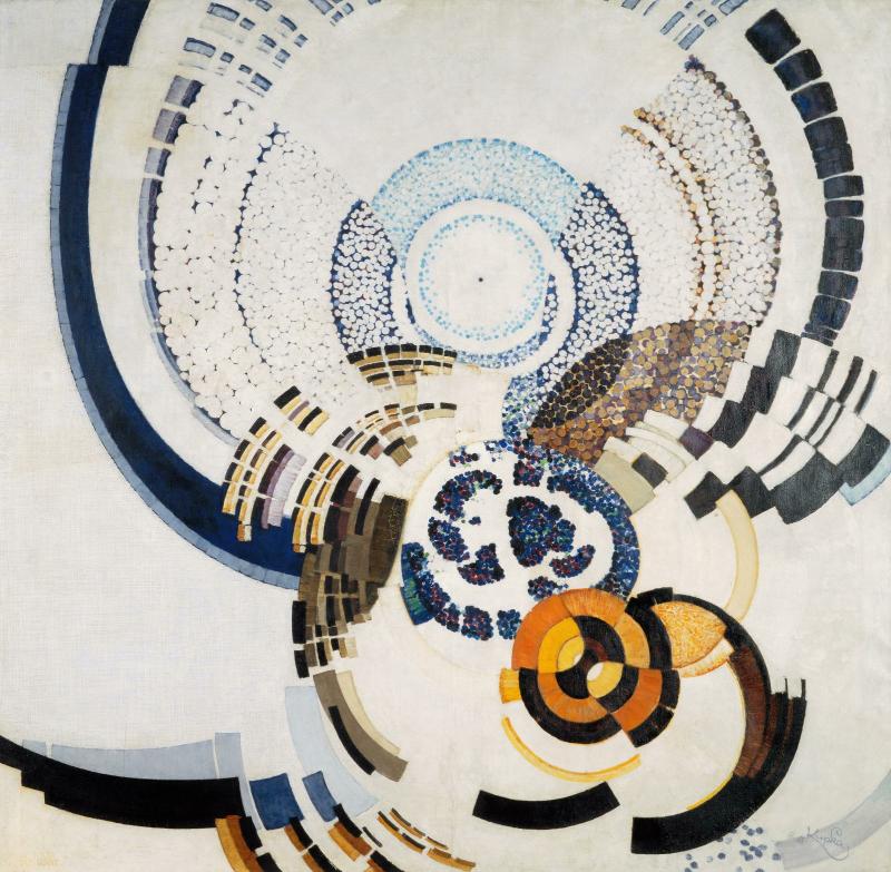 František Kupka, Autour d'un point [1920 / 1930] 