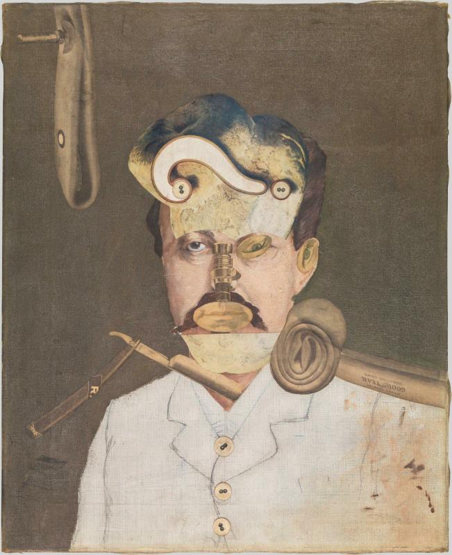 George Grosz (Georg Ehrenfried Gross, dit), Remember Uncle August, the Unhappy Inventor
(Souviens-toi de l'oncle Auguste, le malheureux inventeur) 1919 