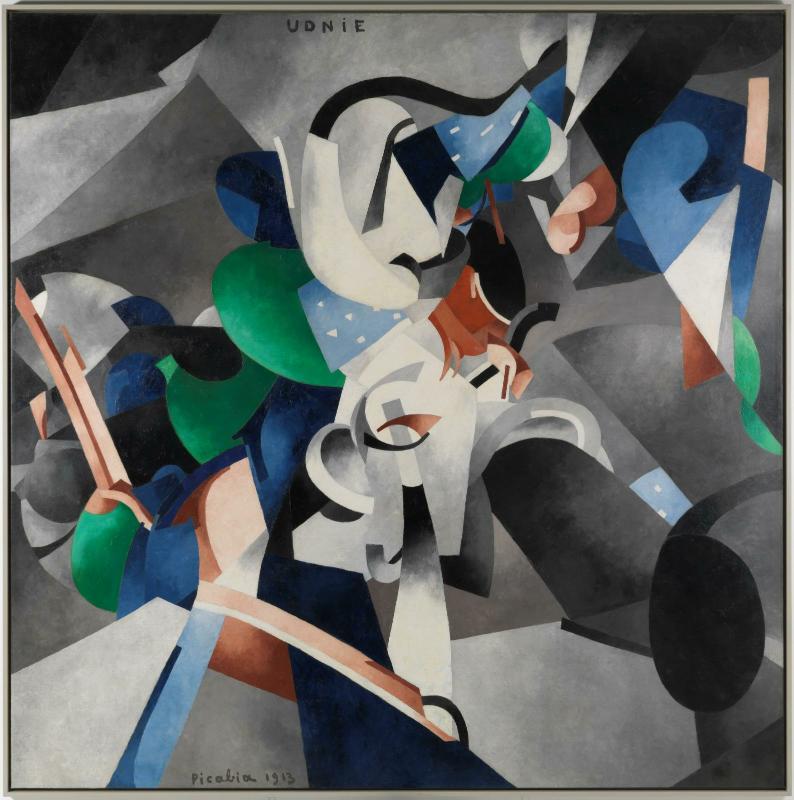 Francis Picabia, « Udnie », 1913 © Adagp, Paris © Georges Meguerditchian - Centre Pompidou, Dist. RMN-GP