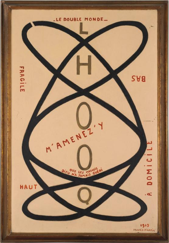 Francis Picabia (Francis Martinez de Picabia, dit), Le double monde 1919 