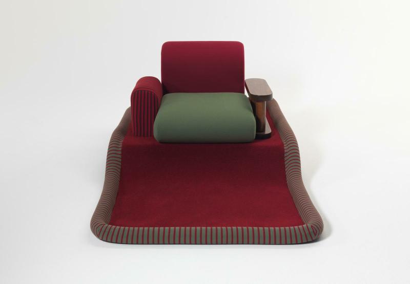 Ettore Sottsass, Fauteuil dit Tappeto Volante 1974 