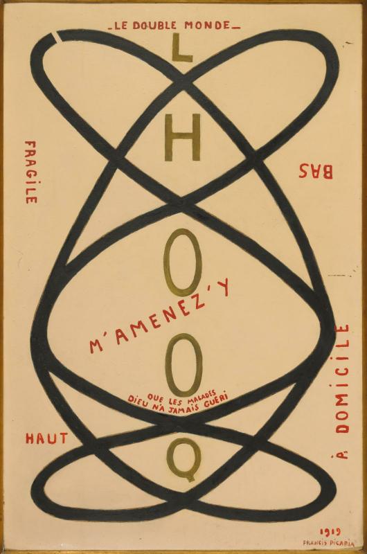 Francis Picabia (Francis Martinez de Picabia, dit), Le double monde 1919 