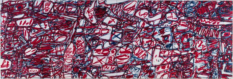 Jean Dubuffet, Le Cours des choses - Mire G 174 (Boléro) 22 décembre 1983 