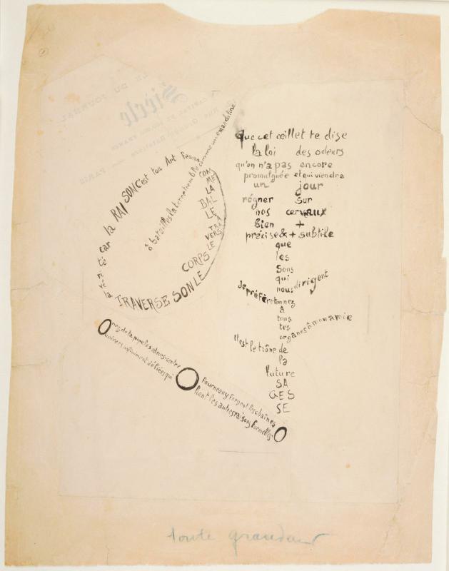 Guillaume Apollinaire (W. Apollinaris de Kostrowitzky, dit), La Mandoline, l'OEillet et le Bambou [1914 - 1915] 