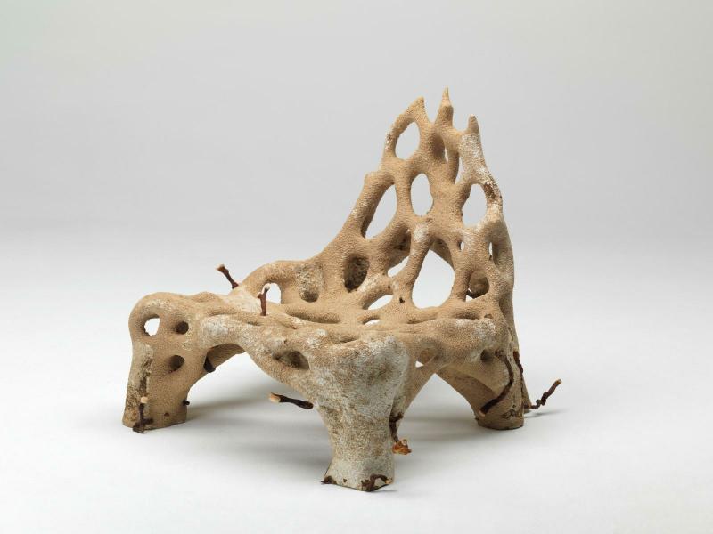 Studio Klarenbeek & Dros, Mycelium chair 2018 - 2019 