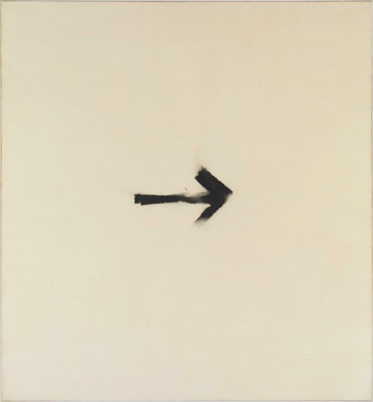 Martin Barré, « 67-F-2-113x105 », 1967 - repro oeuvre