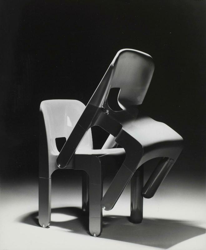 Carol-Marc Lavrillier, Chaise Universale 4860, Joe Colombo, 1965 1972 - 1978
