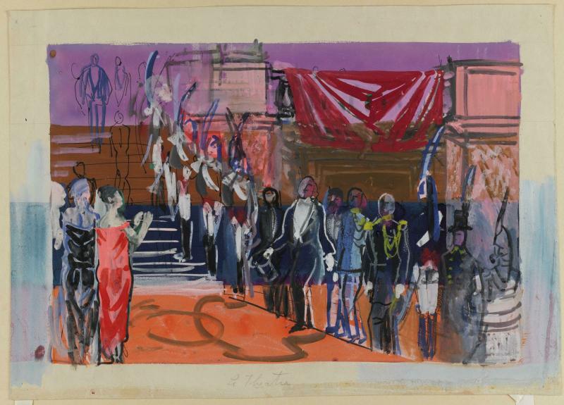 Raoul Dufy, Le Bal des Petits lits blancs [1935] 