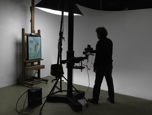 Vue du Studio photo du Centre Pompidou