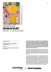 Communiqué de presse Hilma Af Klint