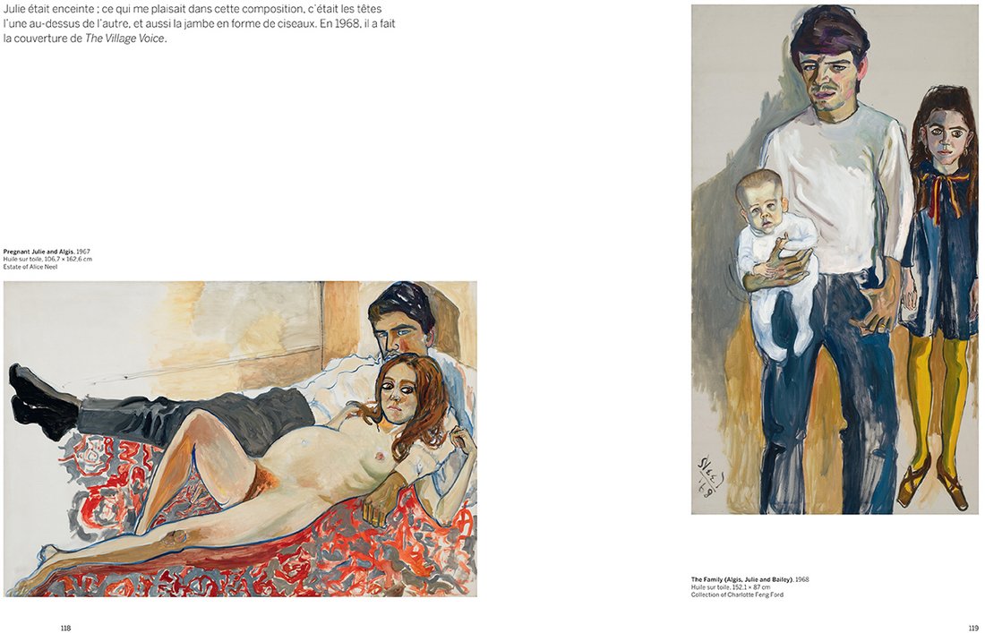 Catalogue « Alice Neel. Un regard engagé » - repro pages intérieures