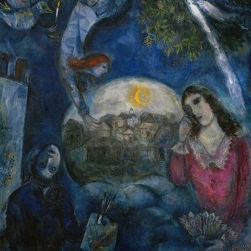 1 podcast, 1 oeuvre : Art et exil : illustration de Marc Chagall