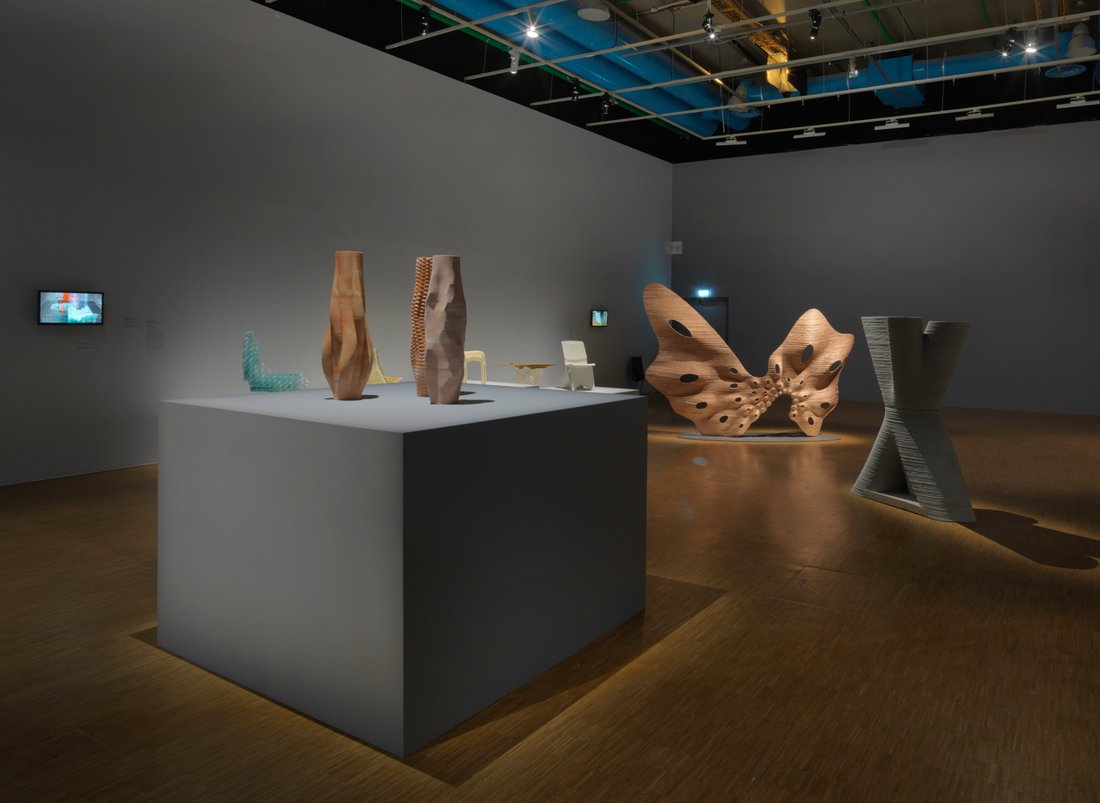 View of the exhibition "Imprimer le monde", 2017