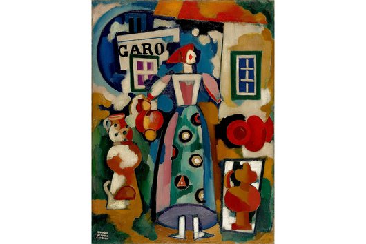 Exposition "Amadeo de Souza-Cardoso, Sonia et Robert Delaunay" - repro oeuvre de Amadeo de Souza-Cardoso