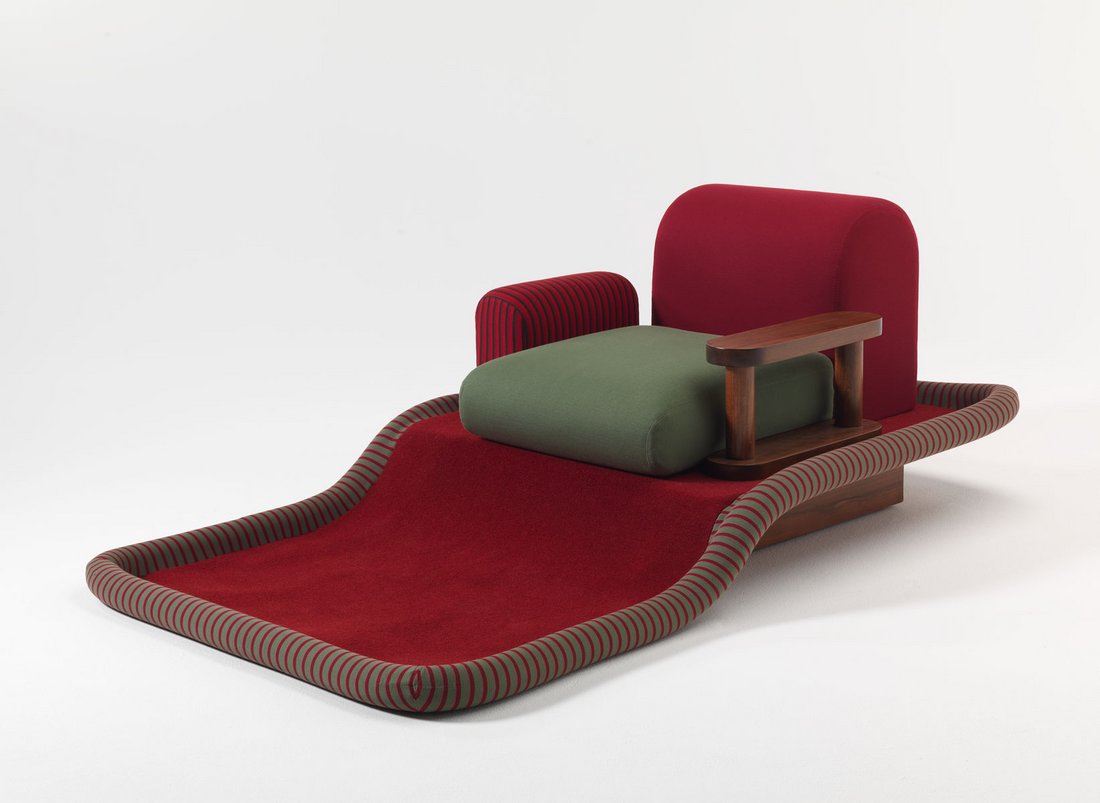 Ettore Sottsass, « Fauteuil Tappeto Volante », 1974