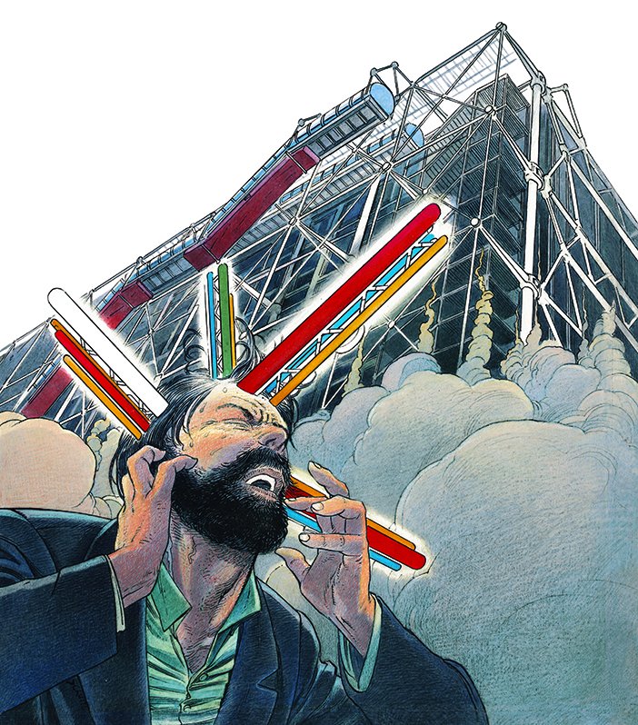 Extrait des « Murailles de Samaris » de François Schuiten et Benoît Peeters © Casterman