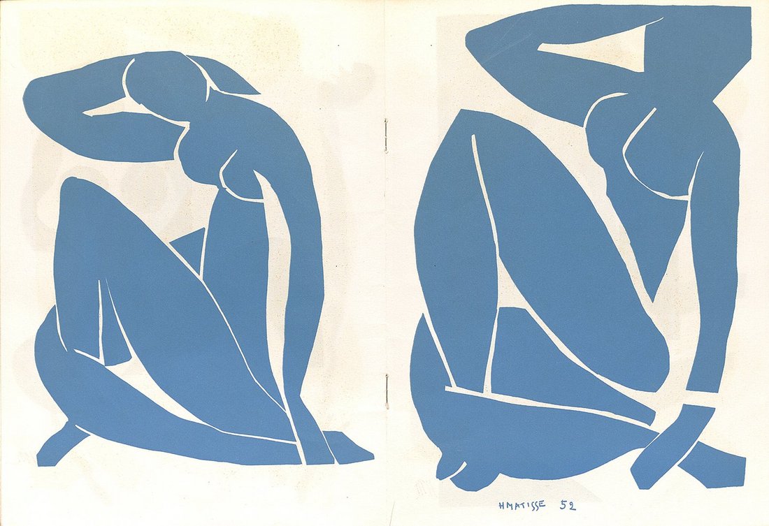 Willem Sandberg, « Henri Matisse : les grandes gouaches découpées », 1960 - pages intérieures