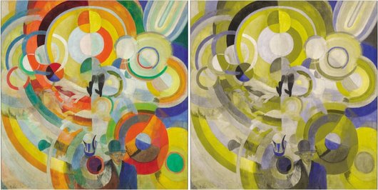 Robert Delaunay, « Manège de cochons », 1922 - 2 visuels