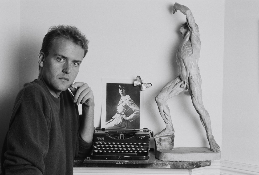 Portrait d'Hervé Guibert par Ulf Andersen, 1988