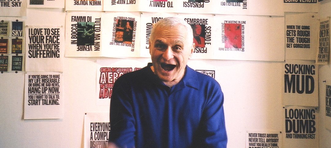 Portrait du poète John Giorno par Jean-Jacques Lebel