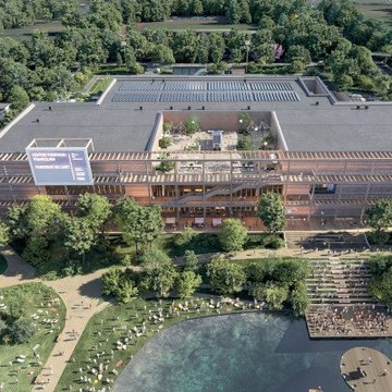 Centre Pompidou Francilien - nouveau pôle de conservation et de création à Massy