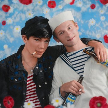 Podcasts série "Art et amours" : illustration de Pierre et Gilles