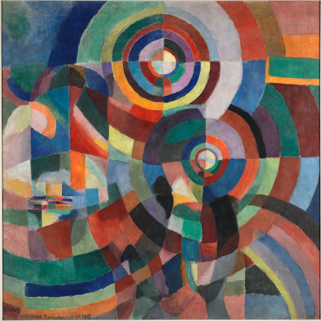 Sonia Delaunay, "Prismes électriques", 1914 - visuel de l'oeuvre