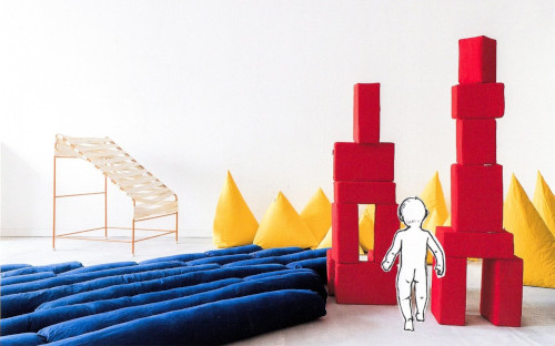 BB bOunce Station Bébé, par Stéphanie Marin : dessin préparatoire