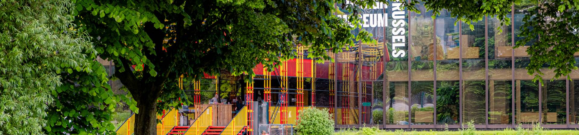 Design Museum Brussels : détail de la façade