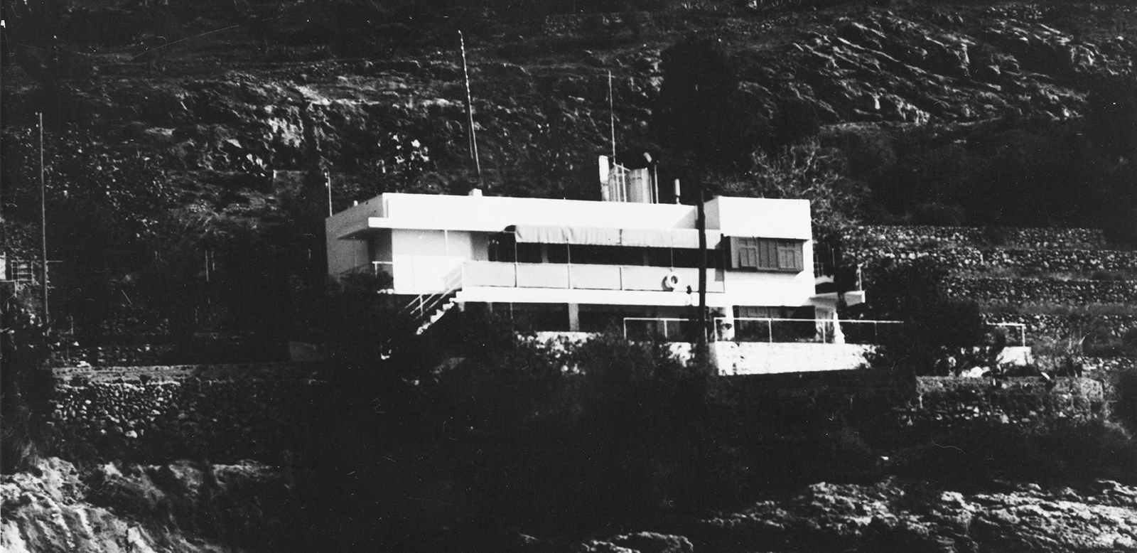 Eileen Gray, Villa E 1027, vue