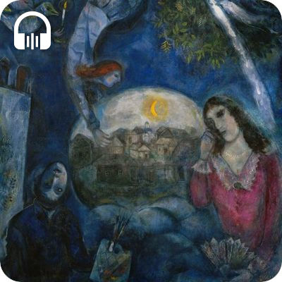 Podcasts "Art et exil" : oeuvre de Marc Chagall (détail)