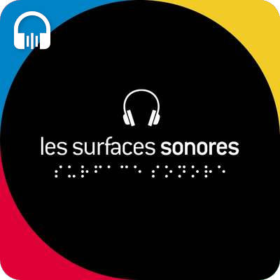 Podcast "Surfaces sonores" : illustration graphique