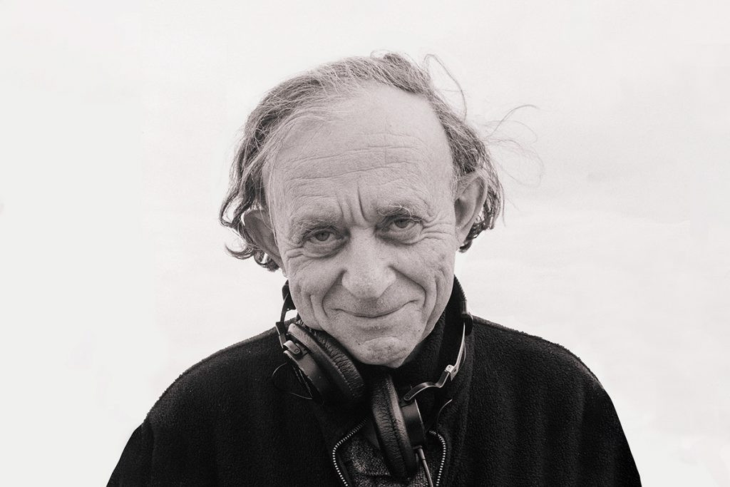 Rétrospective "Frederick Wiseman" : affiche : portrait en noir et blanc