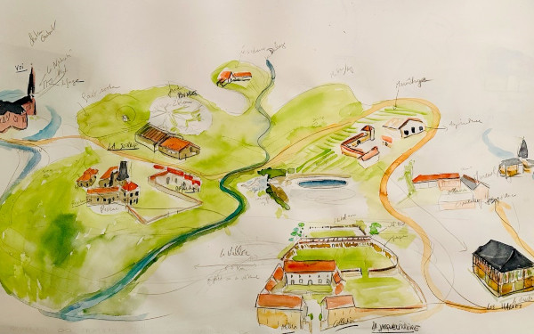 Festival Hors Pistes/Hors Champs 2026 : Fabrice Hyber, "La Vallée", Dessin