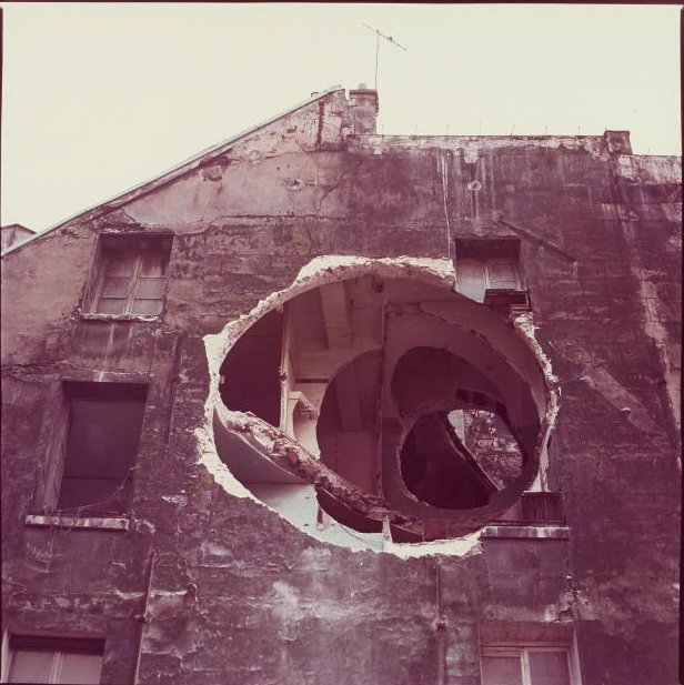 Gordon Matta-Clark, « Detail End », 1975 - repro oeuvre