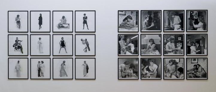 Michel Journiac, « 24 heures de la vie d'une femme ordinaire. Réalités / Fantasmes », 1974 - repro oeuvre