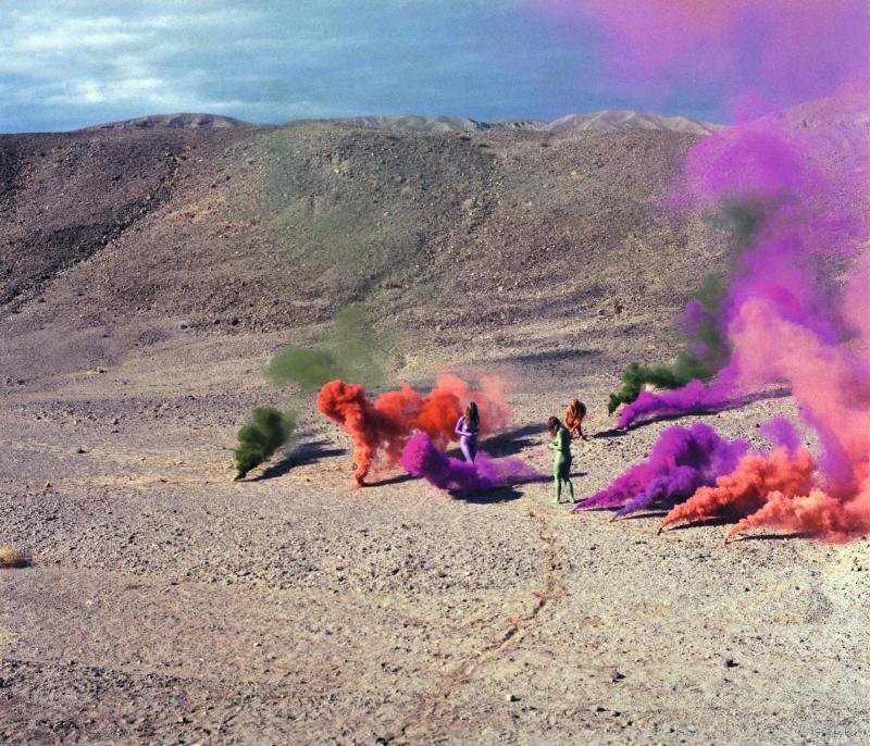 Judy Chicago, « Smoke bodies », de « Women in Smoke », 1972/2018