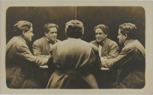 Anonyme (Broadway Photo Shop (New York)), Portrait multiple de Francis Picabia 1917 